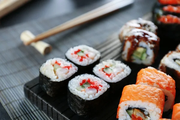 Set di rotoli di sushi — Foto Stock