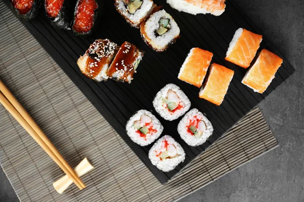 Zestaw rolki sushi — Zdjęcie stockowe