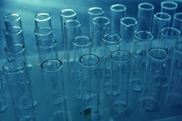 Test tubes toned — Stock Photo, Image