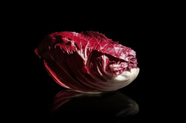 taze kırmızı lahana yaprağı 