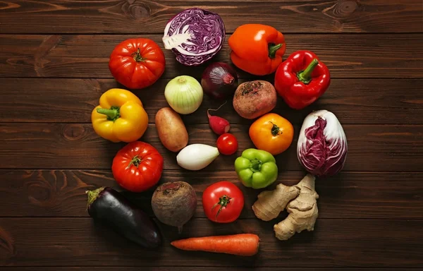 Fondo de verduras frescas — Foto de Stock