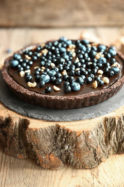 Lezzetli çikolata tart — Stok fotoğraf