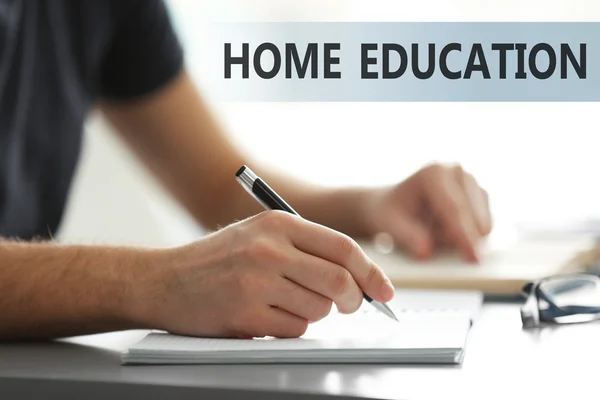 Home onderwijs Concept. — Stockfoto