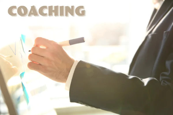 Persoonlijke coaching concept. — Stockfoto