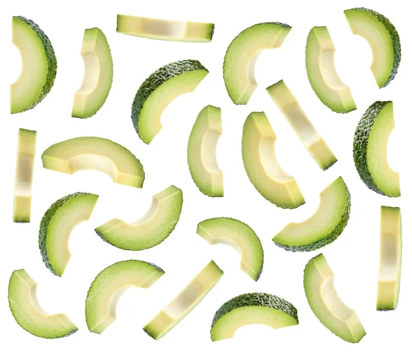 Кусочки свежего авокадо — стоковое фото