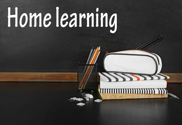 Home learning concept — Stock Photo, Image