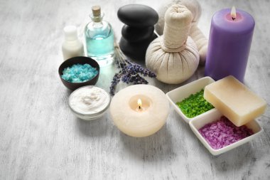 Güzel spa kompozisyonu 