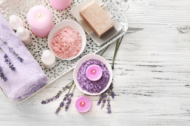 Güzel spa kompozisyonu 