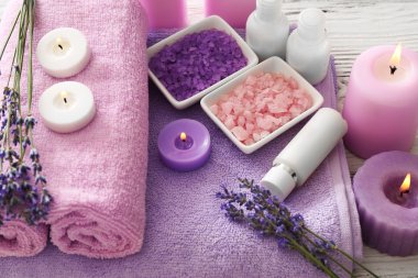 Güzel spa kompozisyonu