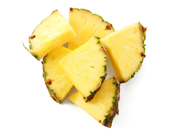 Fresh pineapple slices — Stock Photo, Image