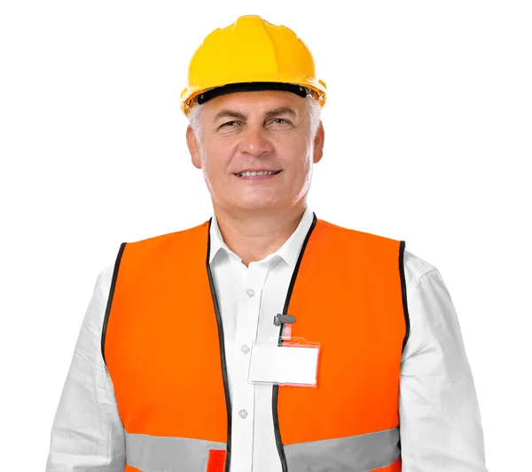 Mature Construction worker — Stock Photo, Image