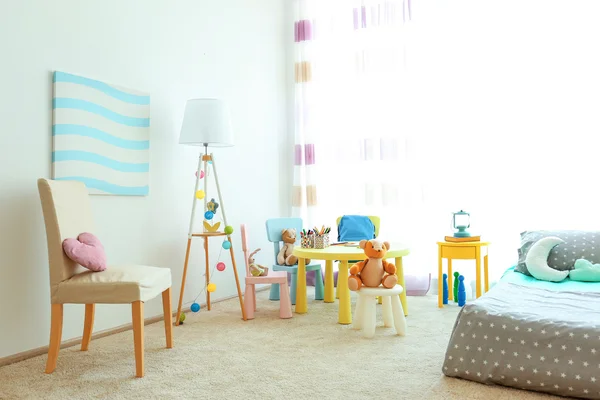子供の部屋のインテリア — ストック写真
