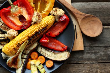 Lezzetli ızgara sebzeler