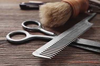 Kuaför Dükkanı Vintage araçları 