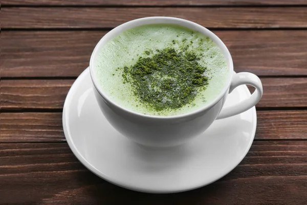 Cup of fresh matcha tea — Stock Photo, Image