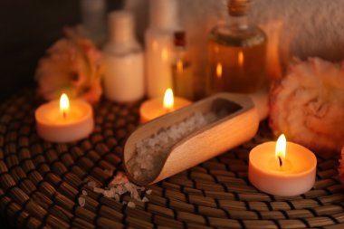 Güzel spa kompozisyonu