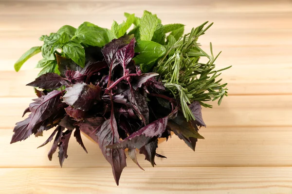 Mix of herbs and spices — Stock Photo, Image