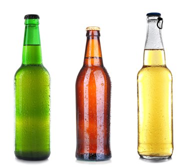 Farklı bira şişesi
