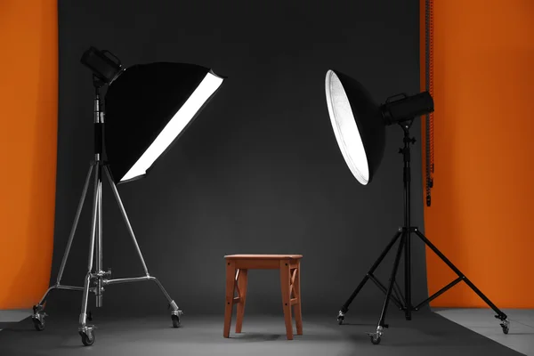 Professional photo studio — Stock Photo, Image