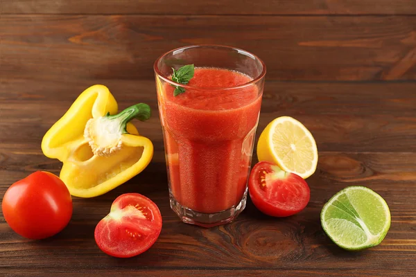 Lekkere smoothie drinken — Stockfoto