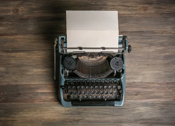 Vintage typewriter top view — Stock Photo, Image