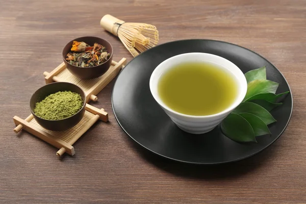 Green matcha tea — Stock Photo, Image