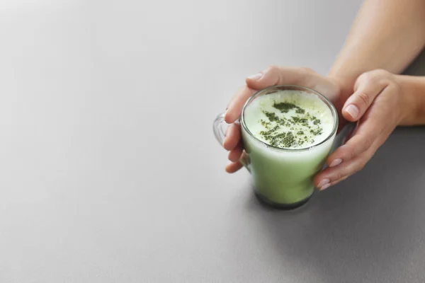 Green matcha tea — Stock Photo, Image