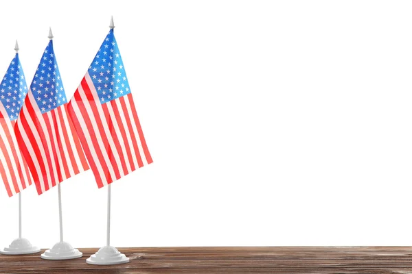Masada Amerikan bayrakları — Stok fotoğraf