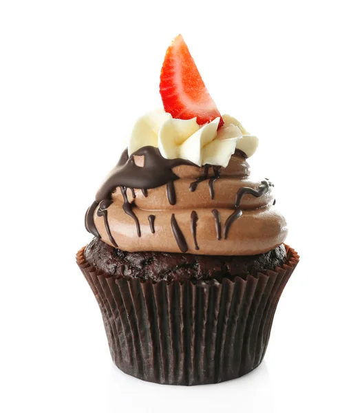 Gustoso cupcake al cioccolato — Foto Stock