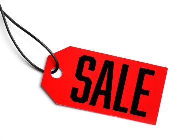 Satılık beyaz etikette 