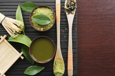 Taze matcha çay 