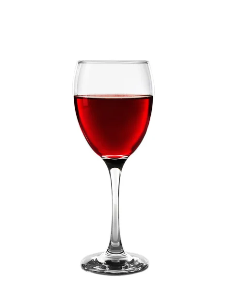 Anggur merah gelas — Stok Foto