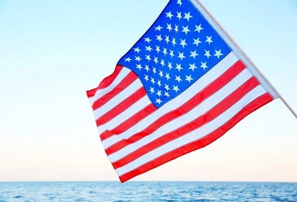 Bandera americana al aire libre —  Fotos de Stock
