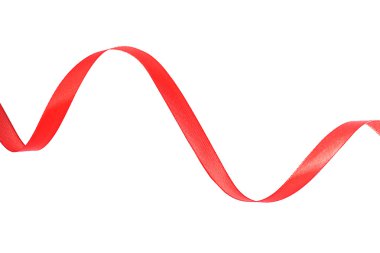 Kırmızı ipek kurdele