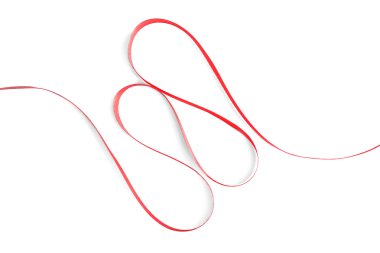 Kırmızı ipek kurdele