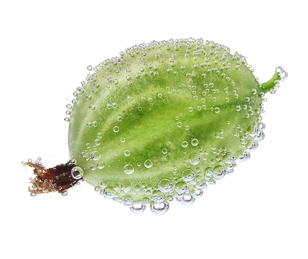 Uva spina fresca in un'acqua — Foto Stock