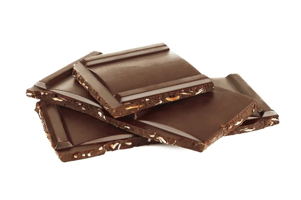 Melkchocolade tegels — Stockfoto