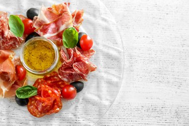 Plaka ile lezzetli et snack