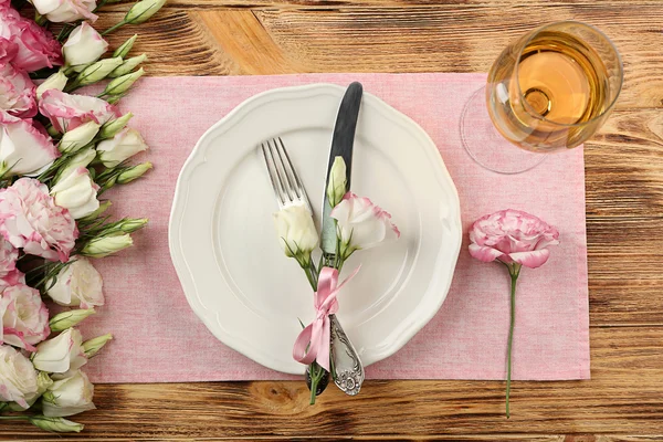 Beautiful table setting — Stock Photo, Image