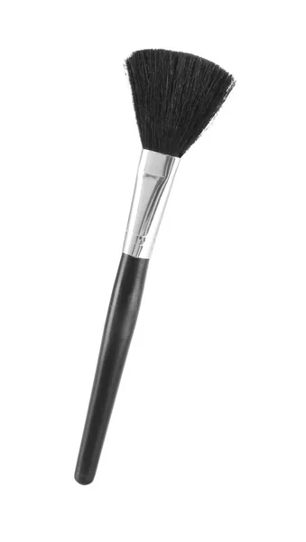 Brosse de maquillage, isolée sur blanc — Photo