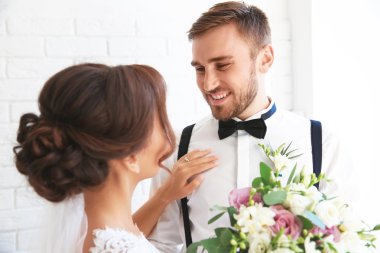 Damat ve gelin beyaz 