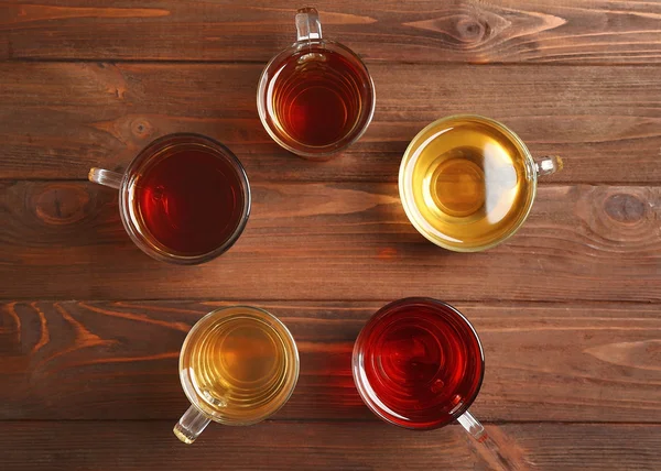 Tasses de thé différent — Photo
