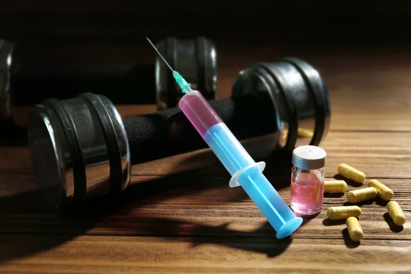 Spor kavram doping — Stok fotoğraf