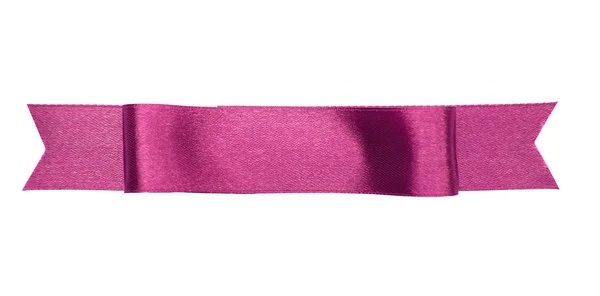 Color ribbon on white — Stock Photo, Image