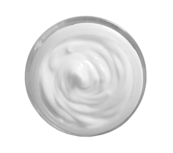 Cosmetic cream in jar — Stock Photo, Image