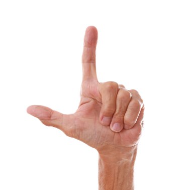 Yaşlı adam elinde bir beyaz