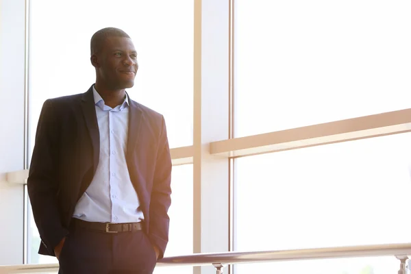 African American lawyer in office — Stock Photo, Image