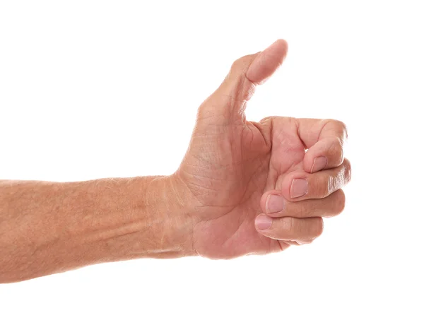 Old man  hand — Stock Photo, Image