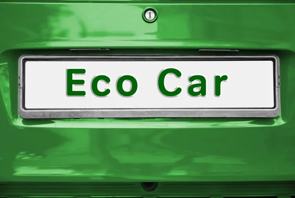 Eco Car concept. — Stock Photo, Image