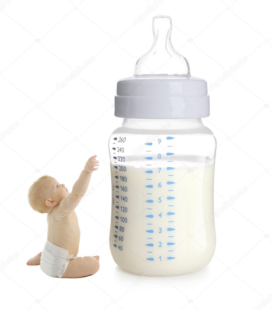 big feeding bottle